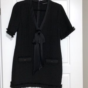 Zara premium dress with bow